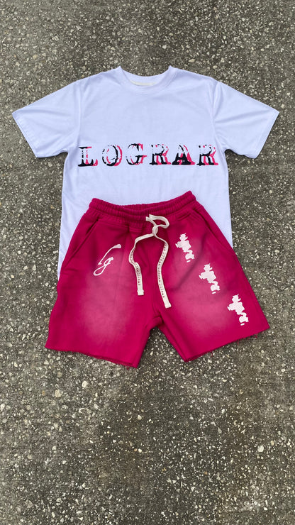 Hot Pink "Manifest" Shorts