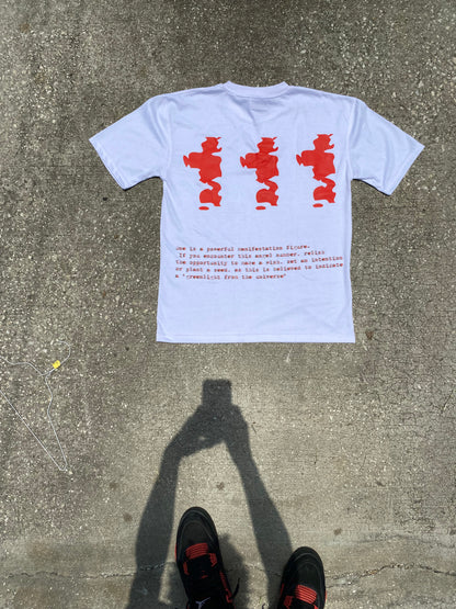 Flaming Red "Manifest" Shirt